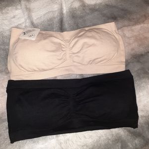 Tan & Black Bandeaus Size M/L